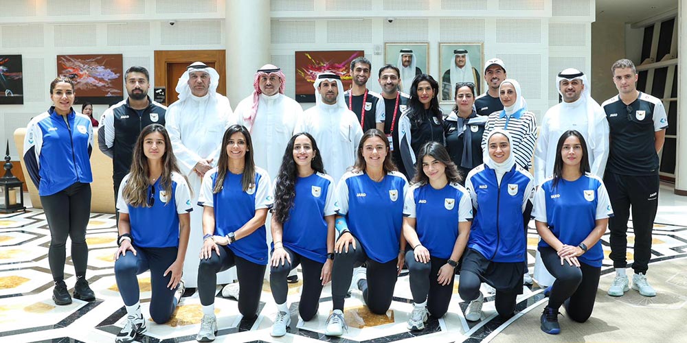 KIB celebrates Kuwaiti champions' achievements during the first week of the 4th GCC Games in Doha