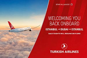 Turkish Airlines Announces Dubai Flight Resumption