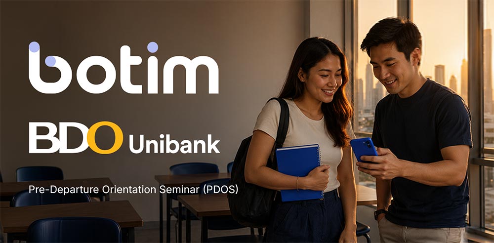 Botim and BDO Unibank [SA1] Advance Financial Readiness for UAE-Bound Filipinos