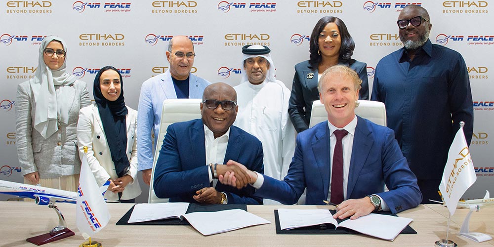 Etihad Airways and Air Peace sign interline agreement to expand connectivity across Nigeria and West Africa