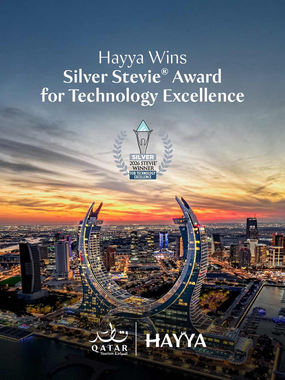 Hayya Wins Silver Stevie� Award for Technology Excellence in Government Innovation