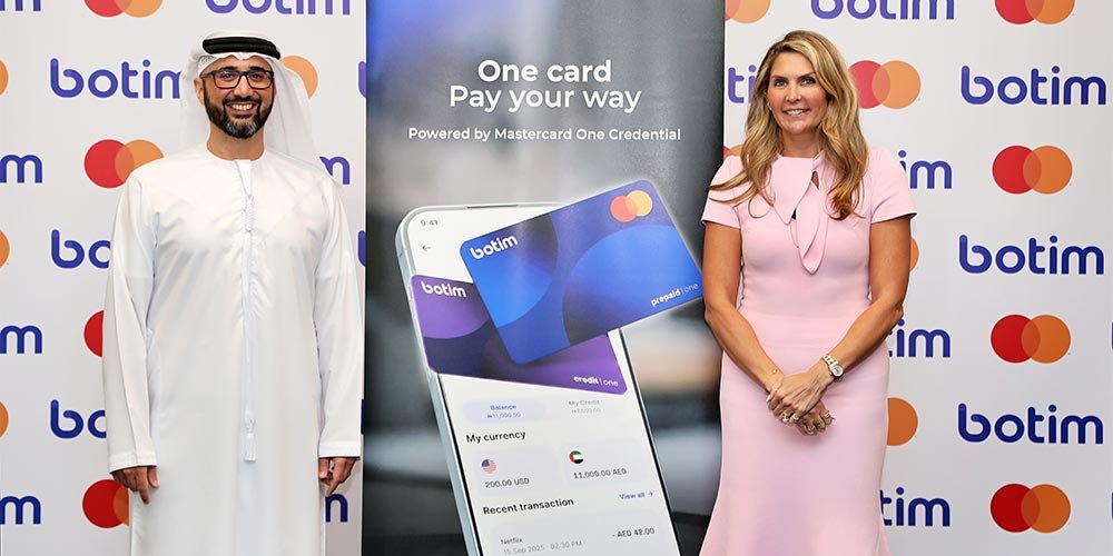 Botim and Mastercard launch region's first all-in-one card with Mastercard One Credential
