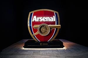 The Aircrafted Arsenal Crest: Emirates turns A380 and Boeing 777 parts into iconic club emblem