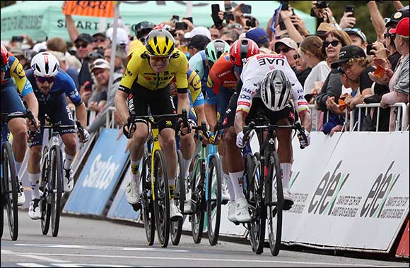 Jhonatan Narváez runner-up on tough stage 3 at Tour Down Under
