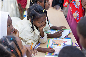 EAA Foundation and UNICEF partner to support learning for out of school children in Sudan