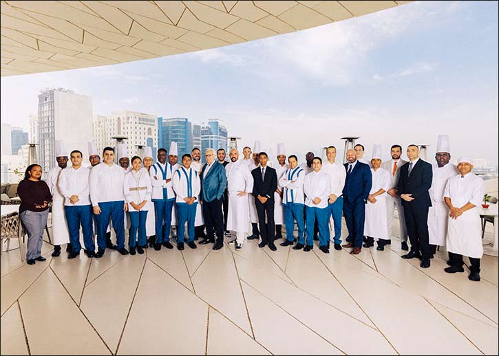 Alain Ducasse Visits Qatar to Celebrate MICHELIN Recognitions for Jiwan and IDAM A Testimony to Culinary Excellence