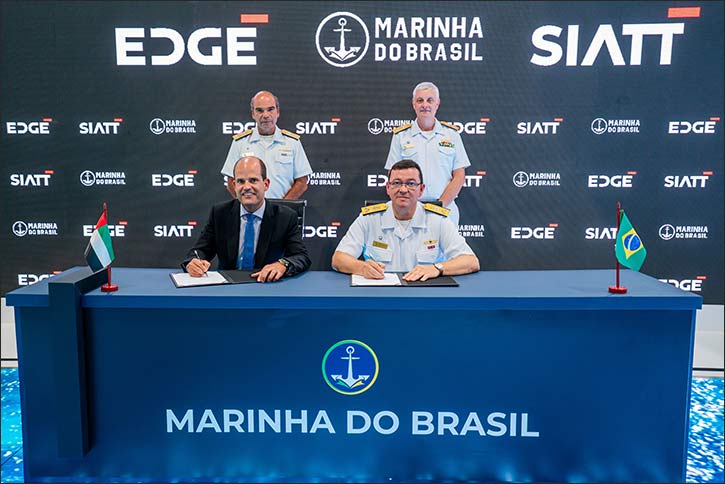 EDGE Group Advances Anti-Drone Cooperation with the Brazilian Navy