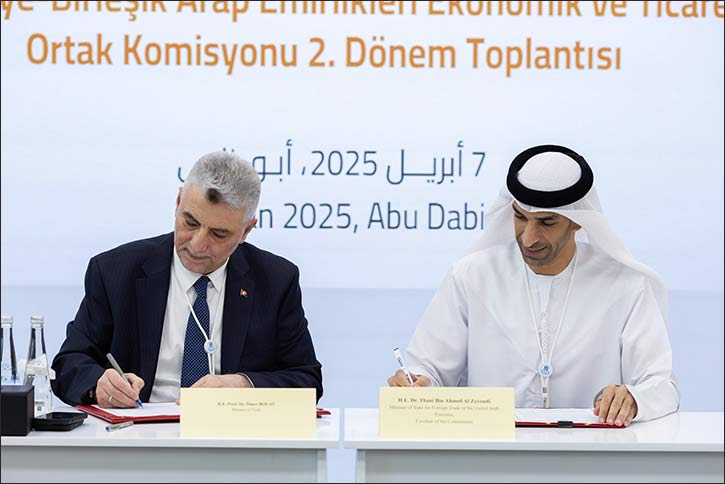 UAE and Türkiye Forge Stronger Economic Ties at 2nd Joint Economic and Trade Commission (JETCO) in Abu Dhabi