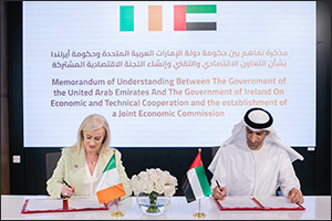 UAE, Ireland sign MoU to Enhance Economic and Technical Cooperation and the establishment of a Joint Economic Commission
