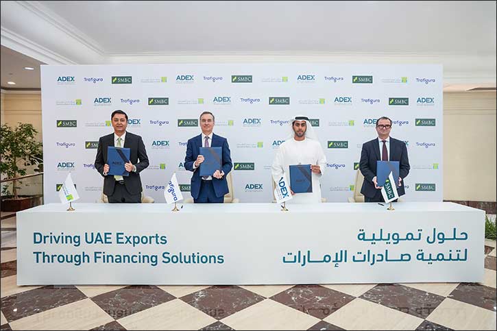 Abu Dhabi Exports Office signs $235 million syndicated loan agreement to boost UAE trade with Trafigura