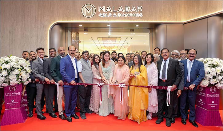 Malabar Gold & Diamonds Unveils Stunning New Concept Showroom at UW Mall, Dubai – Launched by Kareena Kapoor Khan