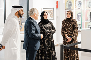 Hala Badri Visits Shifting Gazes Exhibition