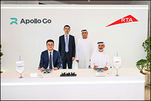 RTA Signs MoU with Baidu's Apollo Go to Launch Operational Trials of Autonomous Taxis in 2025