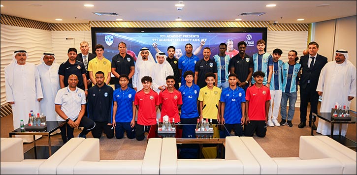 Portuguese Football Legends Face Off Against UAE Talents in Exhibition Match in Dubai