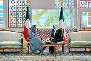 Minister of Finance and Minister of State for Economic Affairs and Investment Meets with the Secretary-General of the Digital Cooperation Organization