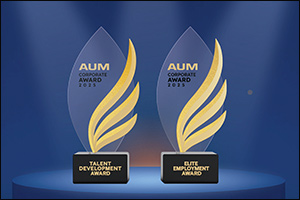 Burgan Bank Receives Two Awards ‘Elite Employment and Talent Development' during it's Participation at AUM Career Fair