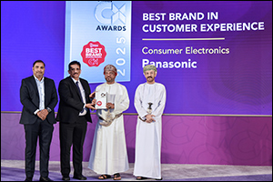 Panasonic awarded Best Brand in Customer Experience at Oman CX Forum 2025