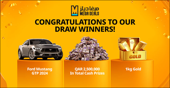 Mega Deals Crowns Winners in the Grand Prize Draw