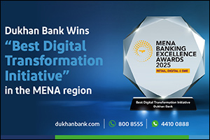 Dukhan Bank Wins ‘Best Digital Transformation Initiative in MENA' at MEED's Banking Excellence Awards 2025