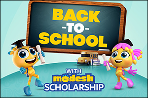 Win AED 200,000 in Modesh scholarships this back to schools season as shop and win rewards!