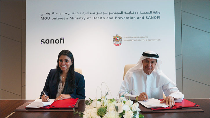 MoHAP signs MoU with Sanofi to strengthen efforts to prevent Chronic Respiratory Diseases and combat tobacco use