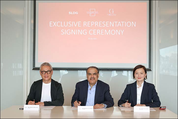 SLD, JRE, and GFG Sign Strategic Partnership to Redefine Design in the Middle East