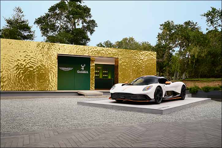 Aston Martin and Glenfiddich® announce global partnership at Monterey Car Week
