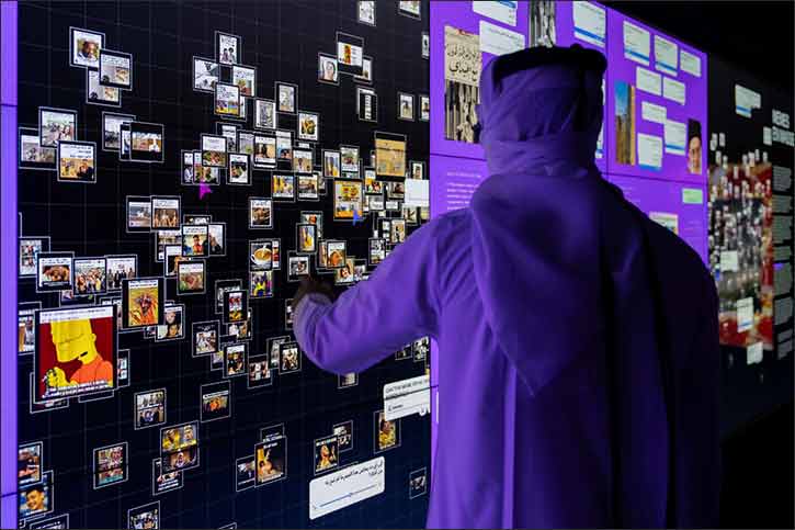 ‘Memememememe' opens its doors with vibrant crowd at Northwestern Qatar's Media Majlis Museum