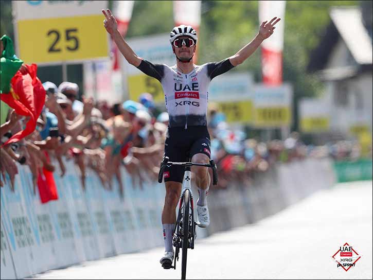 Almeida tames the Angliru for UAE Team Emirates–XRG's sixth Vuelta stage win