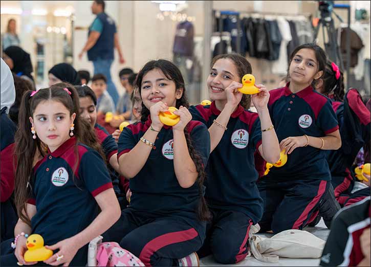 Education Above All Foundation and Place Vendôme Host "Duck Release" Family Activation to Support Out of School Children Worldwide
