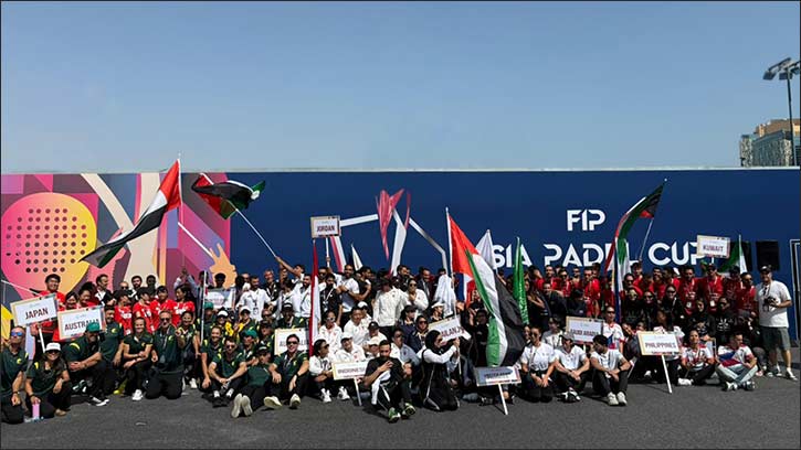 FIP Asia Padel Cup, Final 8 officially opens in Doha Carraro to the Players: "Be proud to be here, this is your victory"