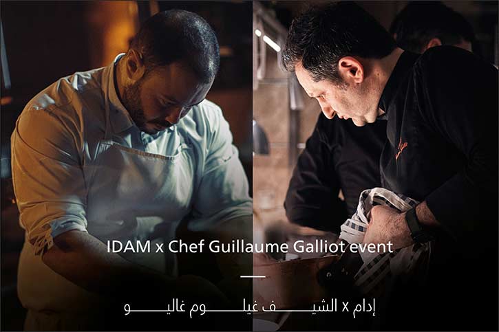 IDAM x Chef Guillaume Galliot Totalling 4 MICHELIN Stars