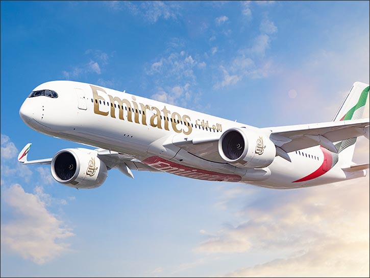 Emirates' A350 to be deployed to Montréal offering latest travel experiences to customers