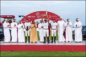 H.E. Sheikha Al Mayassa bint Hamad bin Khalifa Al Thani Presents the Polo AlMarsa Qatar 2025 Championship Cup