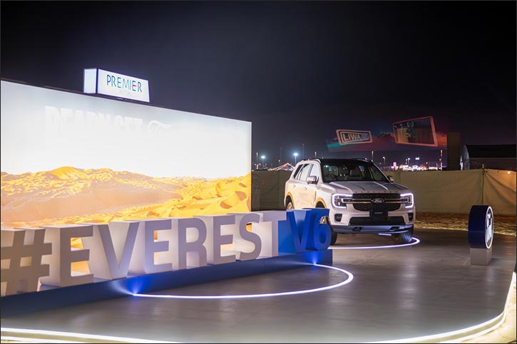 Ford Debuts Middle East-Exclusive Everest V6 Engine Lineup and Unveils Everest Tremor at Liwa International Festival