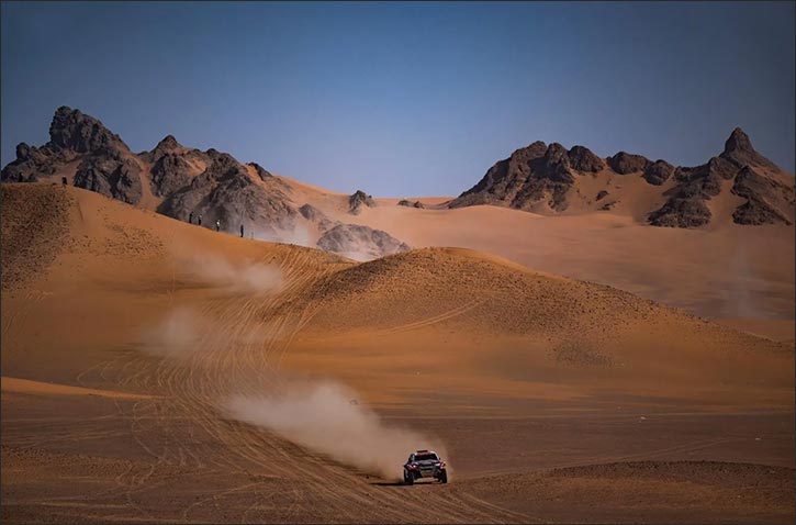 Dakar Rally: Saudi Al Rajhi Finishes Third in Stage Two, Qatari Al-Attiyah Tops Overall Standings