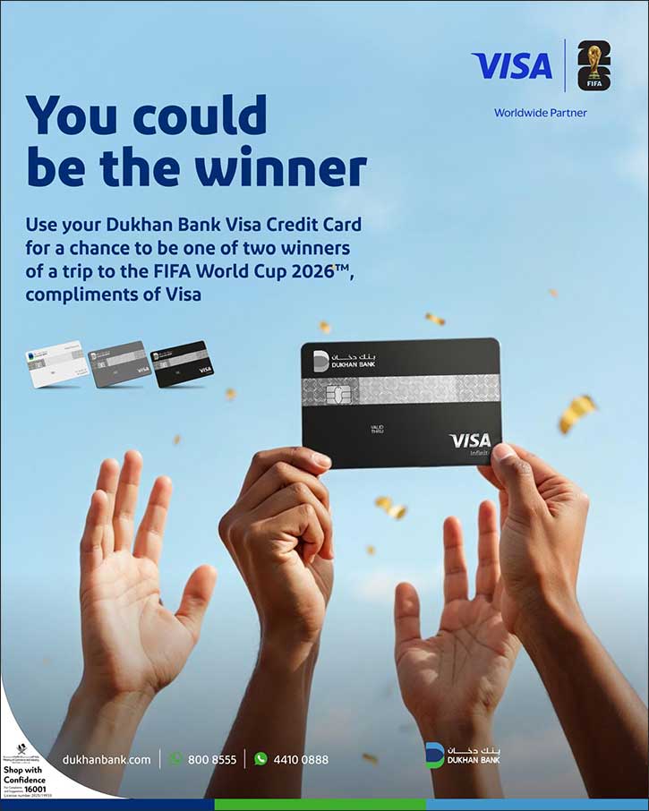 Dukhan Bank Launches FIFA World Cup 2026™ Campaign in Collaboration with Visa