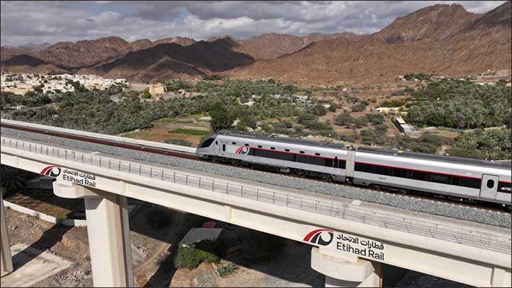 Ahead of the launch of the first phase of passenger train services in 2026 etihad rail reveals details of the uae's full passenger railway network