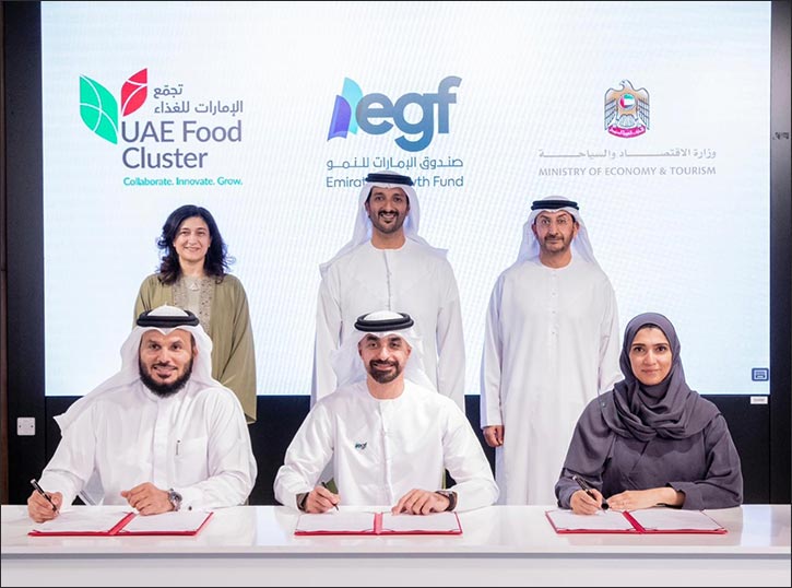 In presence of Minister of Economy and Tourism Ministry of Economy and Tourism and Emirates Growth Fund sign MoU to boost SME growth and accelerate global market access