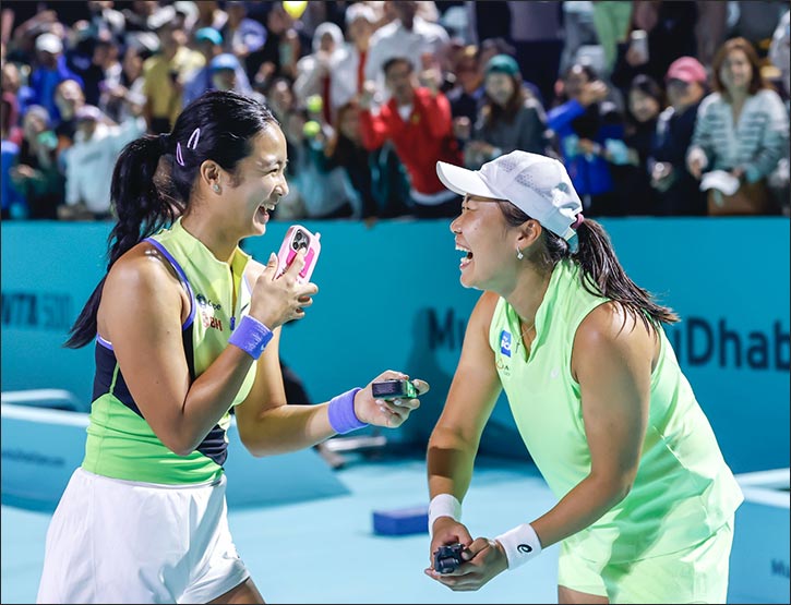 Mubadala abu dhabi open 2026 action heating up with quarter finals on the horizon