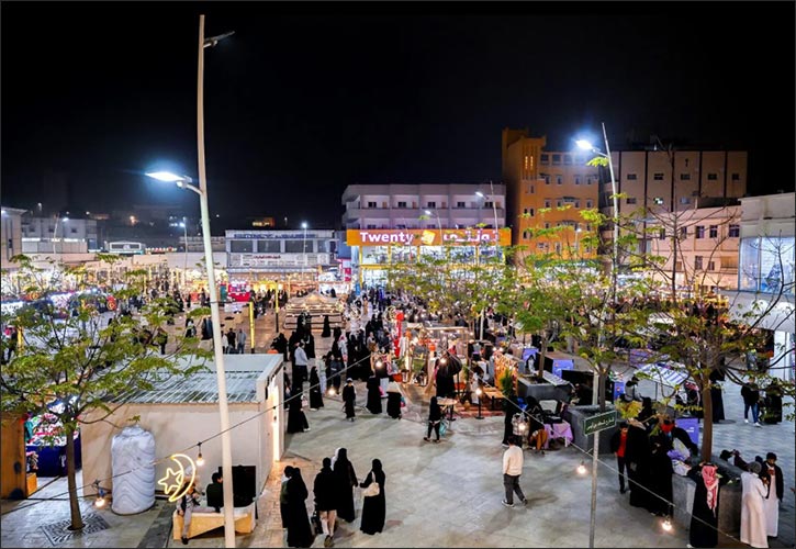 ‘Ramadan Nights Festival' at Souq Al-Balad in Al-Baha Attracts Residents, Visitors