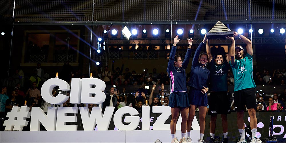 Premier Padel Newgiza P2, the draws. Padel returns under the pyramids: ‘Chingalan', Paula and Ari defend their titles