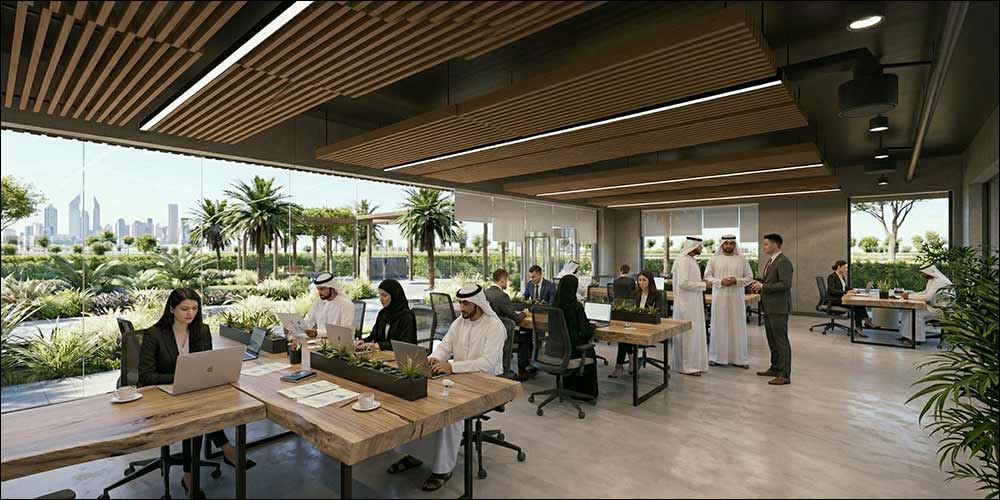 In line with the Dubai 2040 Parks and Greenery Strategy Dubai Municipality launches the first-of-its-kind “Work from Park” initiative to transform public parks into integrated spac
