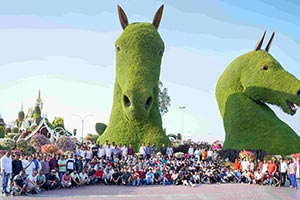 International Labour Day Hotpack hosts day out for 1,500 employees at Dubai Miracle Garden