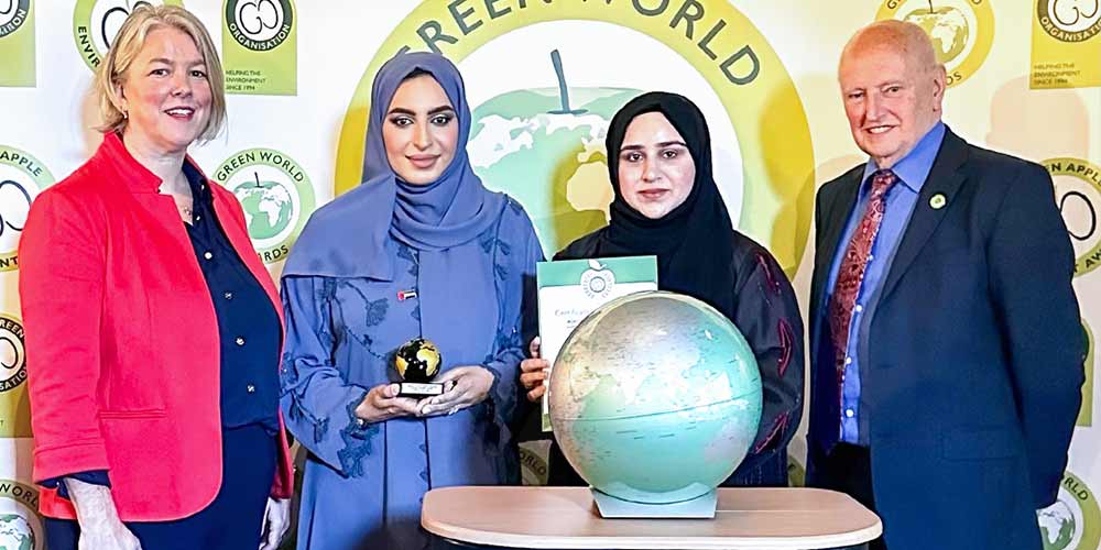 Ports, Customs and Free Zone Corporation wins Green World Award for global leadership in CSR