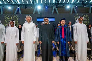 Khaled bin Mohamed bin Zayed attends Mohamed bin Zayed University of Artificial Intelligence 2026 commencement ceremony