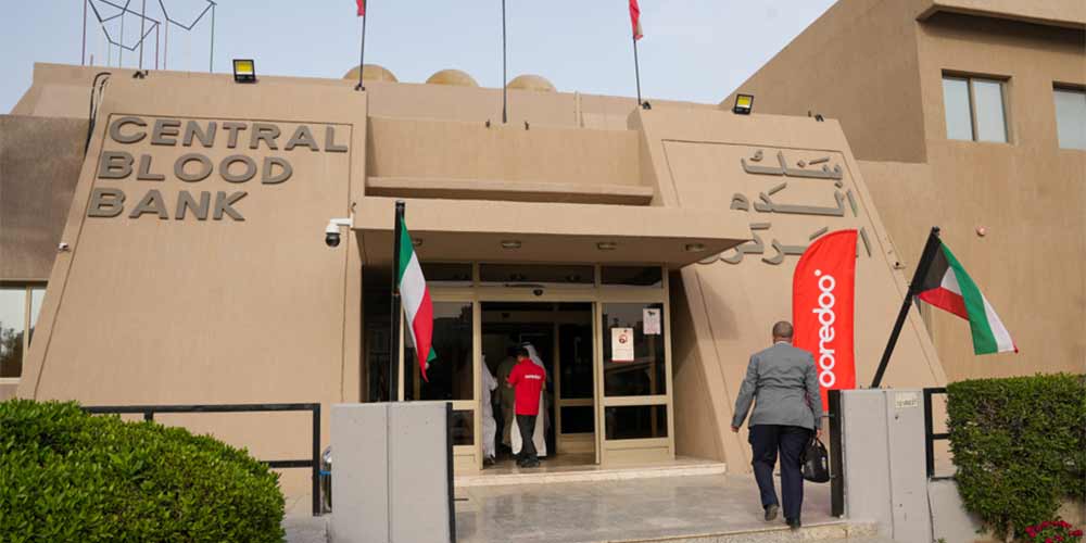 Ooredoo Kuwait Holds Blood Donation Drive in Partnership with Kuwait Central Blood Bank