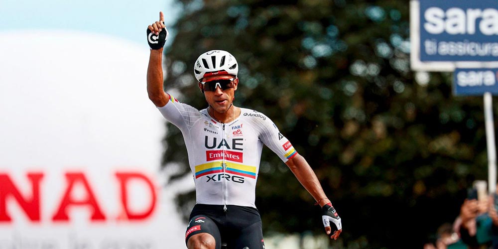 Jhonatan Narváez claims Giro d'Italia stage victory after remarkable breakaway