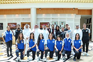 KIB celebrates Kuwaiti champions' achievements during the first week of the 4th GCC Games in Doha