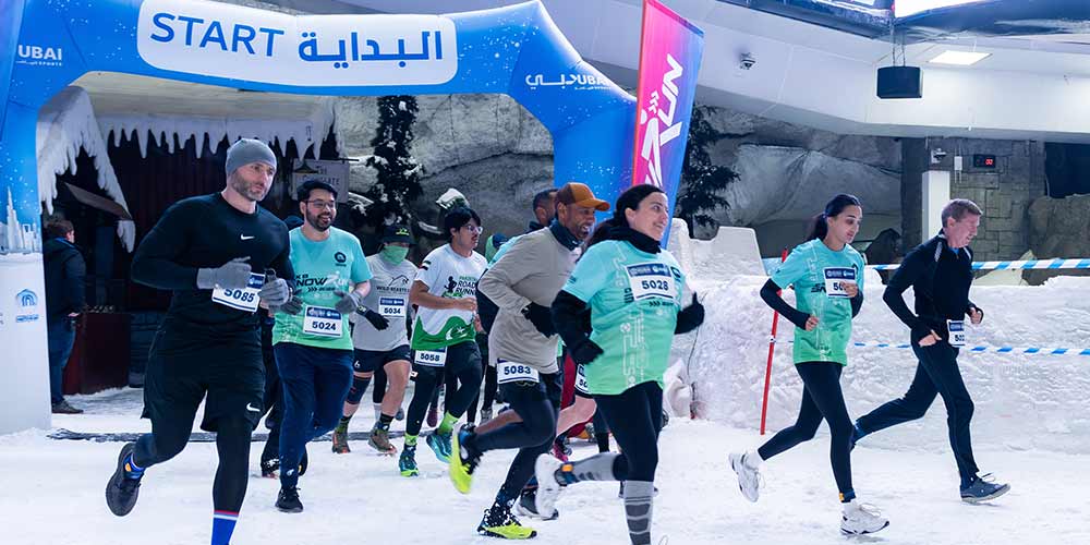 Winners of the Seventh Edition of DXB Snow Run Announced